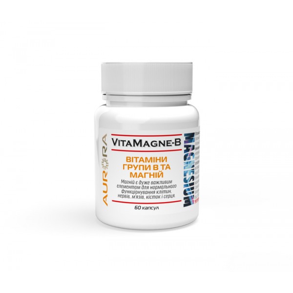 Вітаміни групи Б+ Магній (VitaMagne-B) UA