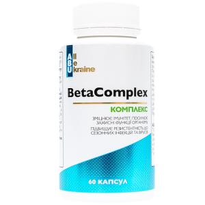 Комплекс для імунітету BetaComplex ABU, 60 капсул