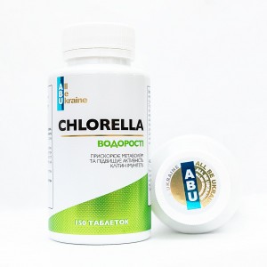 Хлорела Chlorella ABU, 150 таблеток