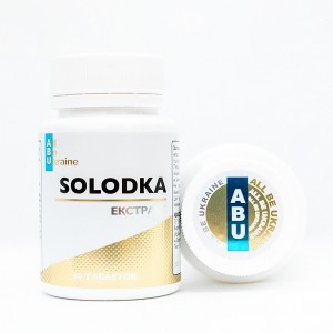 Екстракт кореня солодки Solodka ABU, 60 таблеток