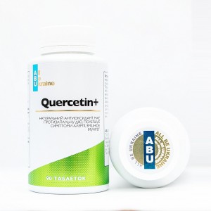Кверцетин Quercetin+ ABU, 90 таблеток